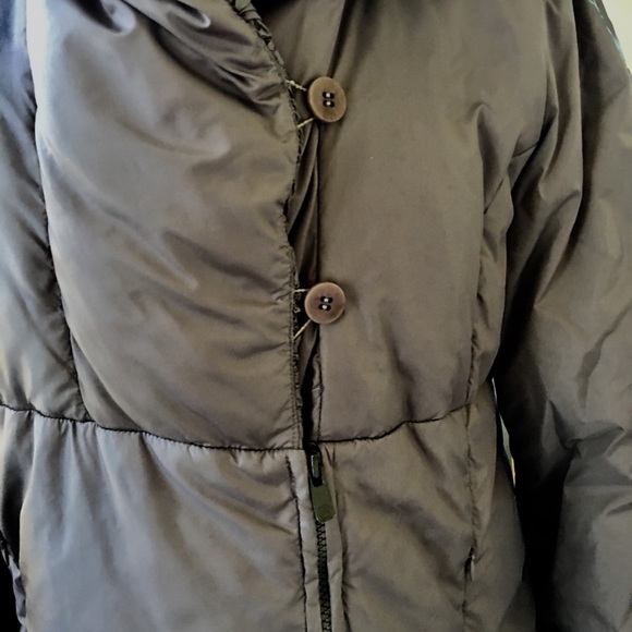 Sale! ARMANI COLLEZIONI Lavender Puffer Jacket M-L - Picture 4 of 8